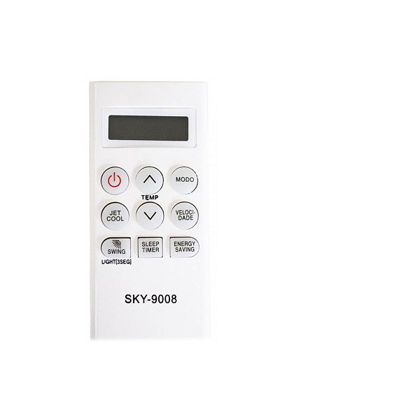 Controle Remoto Compatível com Ar Condicionado Split Hi-wall Lg Akb73598004