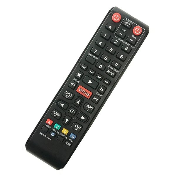 Controle Compatível Com Dvd Bluray Samsung Bd-d5100 5300 550