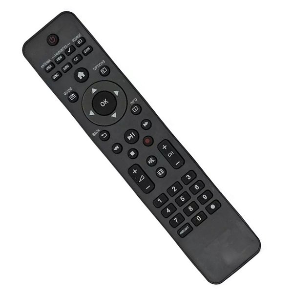 Controle Compatível Com Tv Lcd Philips 32pfl3805d 40pfl3805d