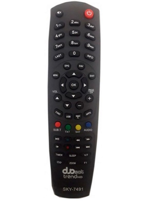 Controle Remoto DuoSat Progidy, Nano, HD