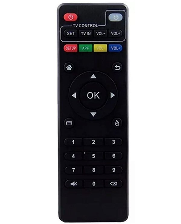 Controle Remoto Para Tv Smart Box 4k