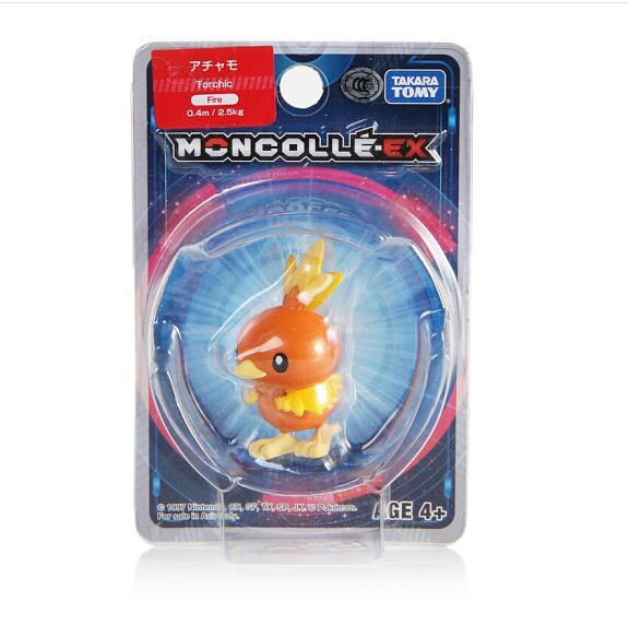 Torchic Figure colecionável Pokémon Moncolle-ex - Original Takara Tomy