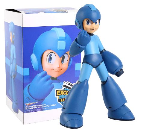 Figure Estátua Mega Man 22 Cm Exclusive Lines - Games Geek