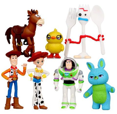 Pack com 07 Figures Toy Story Pixar - Cinema Geek