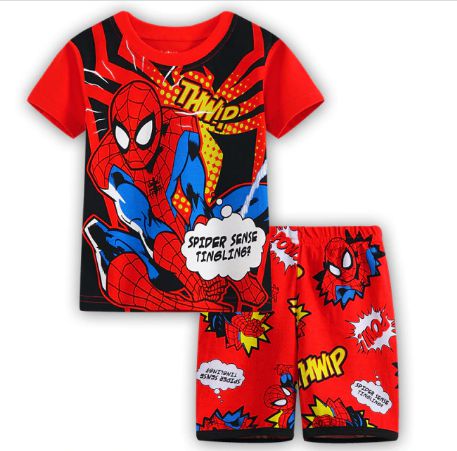 Pijama Curto Homem Aranha Ver. 6 Infantil