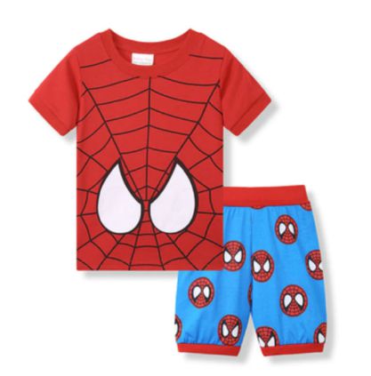 Pijama Curto Homem Aranha Ver. 8 Infantil
