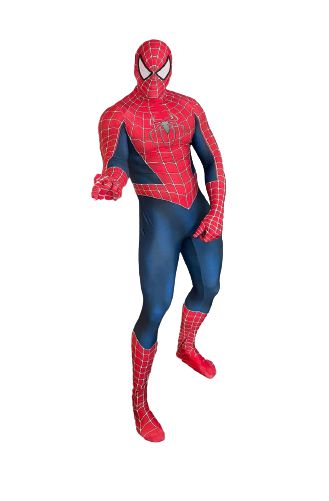 Fantasia Cosplay Spider Man Classic Alta Qualidade - Adulto