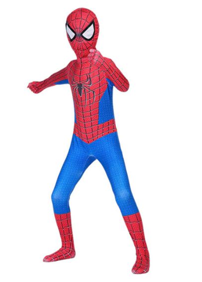 Fantasia Cosplay Spider Man Classic Alta Qualidade - Infantil