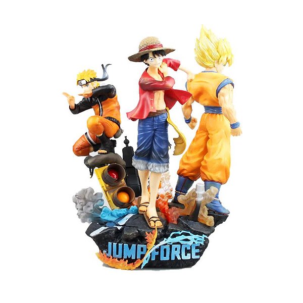 Diorama Jump Force Dragon Ball One Piece Naruto 28 Cm