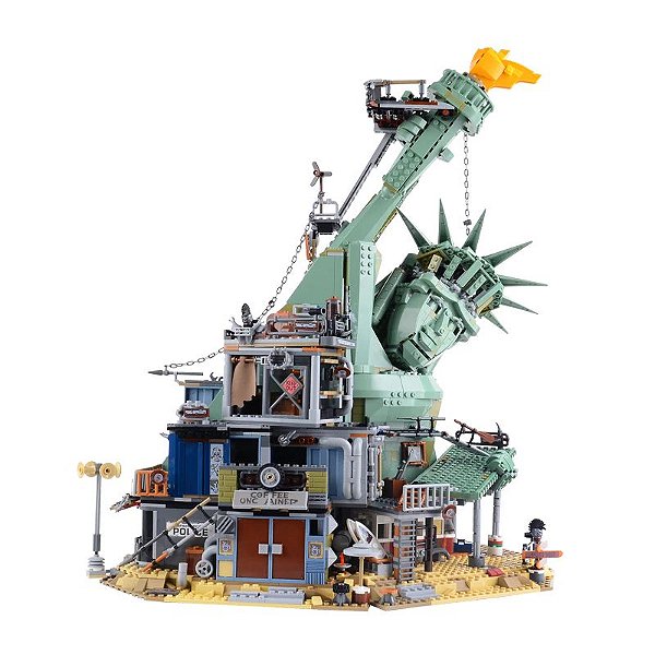Lego O Filme Welcome to Apocalypseburg com 3560 peças - Blocos de montar
