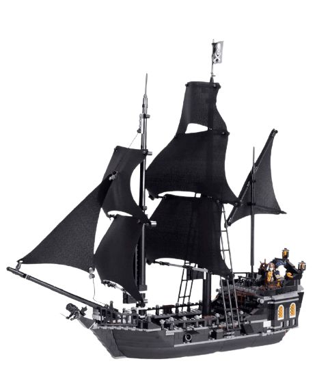 Blocos de Montar Pérola Negra Piratas do Caribe 810 peças