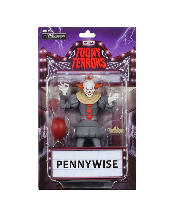 Pennywise It A Coisa Toony Terrors - Neca