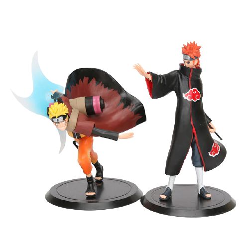 Kit 2 personagens Naruto Shippuden Pain e Naruto Modo Sábio - Animes Geek