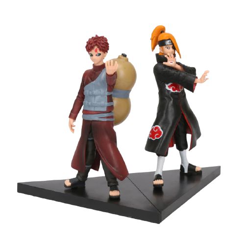 Kit 2 personagens Naruto Shippuden Gaara e Deidara - Animes Geek