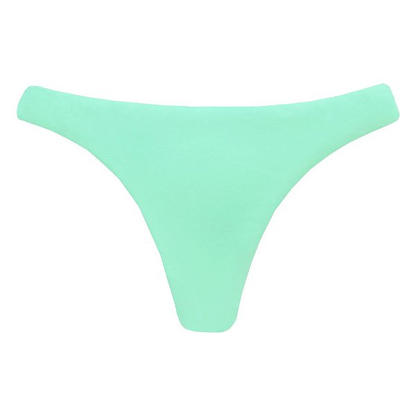 Calcinha de Biquíni Tanga Verde Menta Neon Liso