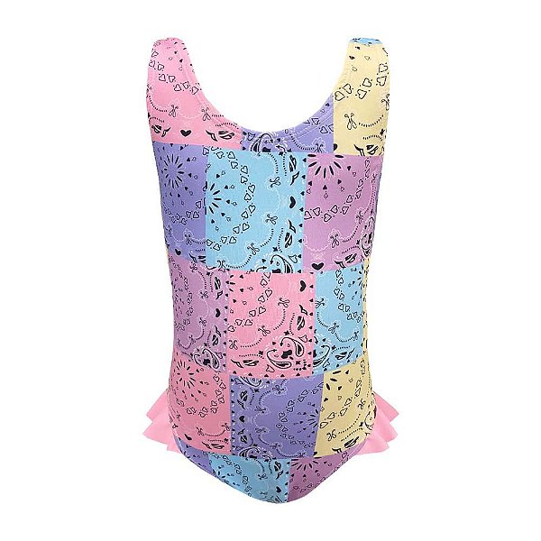 Maiô Infantil Candy Love Colorido