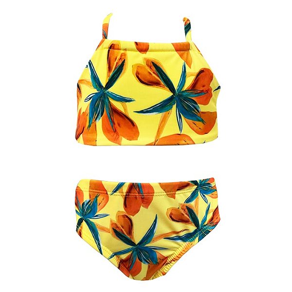 Conjunto de Biquíni Infantil Kids Primavera Ensolarada