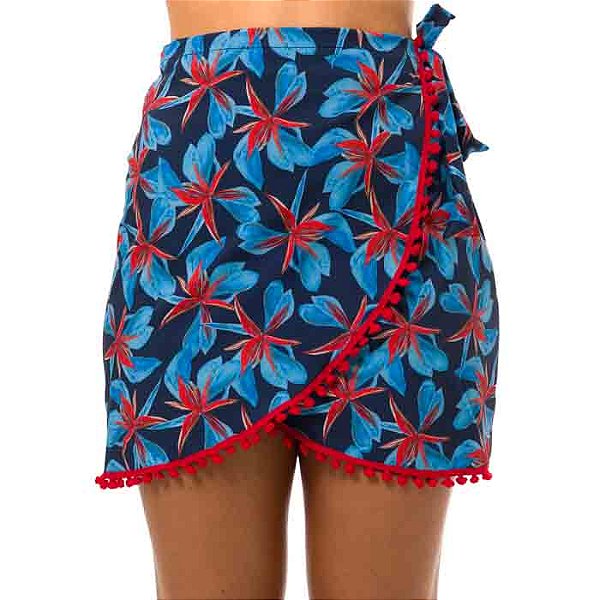 Saída de Praia Saia Pareô Lírio Marinho