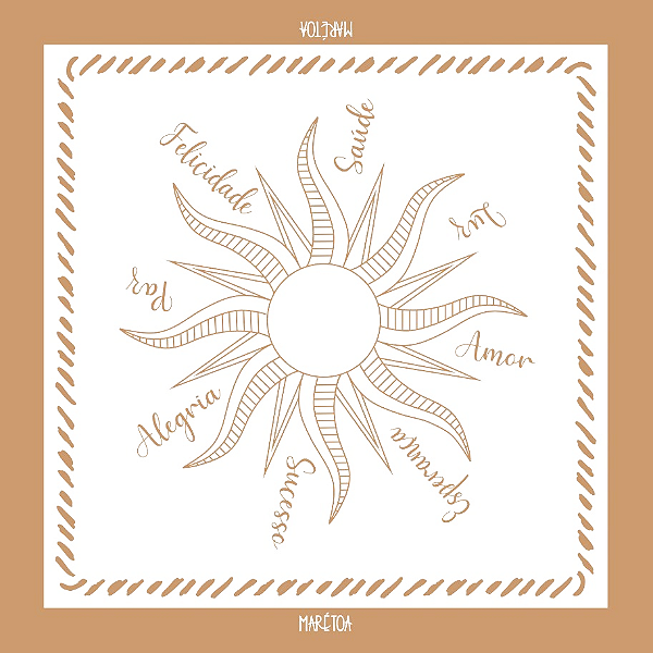 Canga de Praia Pareô Positividade