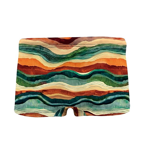 Sunga Infantil Kids Dunas Colorido