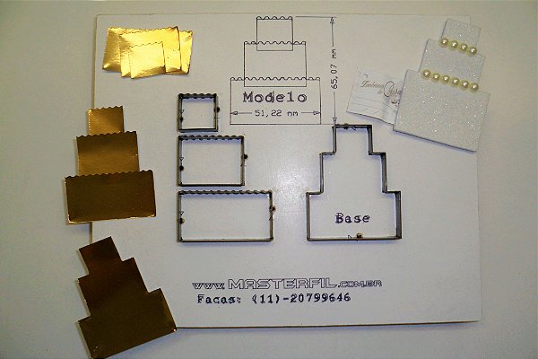 Faca para Corte de Bolo de Eva