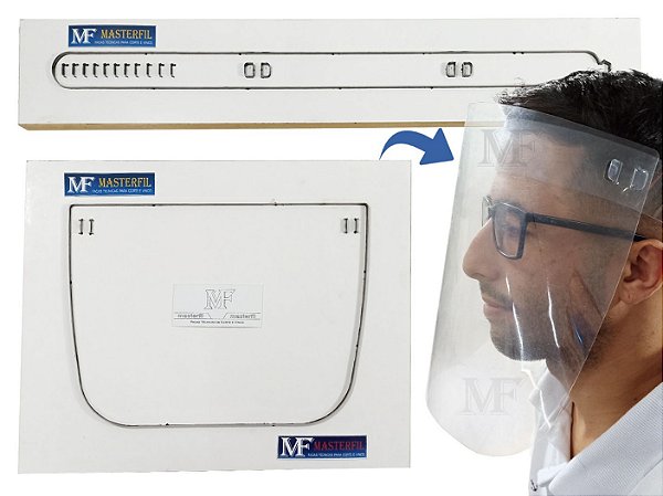 Faca Para Máscara Escudo Facial