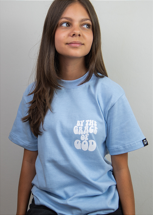 CAMISETA OVERSIZED - PELA GRAÇA DE DEUS - UNISSEX