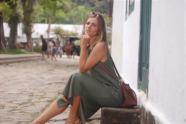 Vestido Tricot Lurex Helena