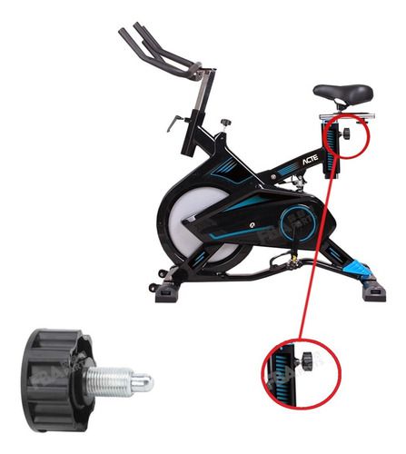 Regulador Banco Bicicleta Spinning Acte E17 Pro