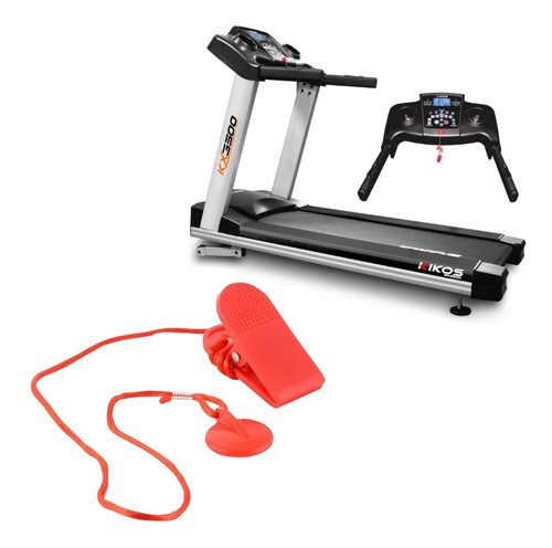 Chave Segurança Magnética Original Esteira Kikos Kx3500 Pro