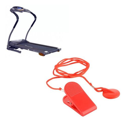 Chave Segurança Magnética Emergência Esteira Evolution Evo10