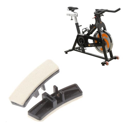 Par Sapata Pastilha Freio Bike Spinning Wellness Pro