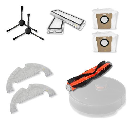 Kit Peças Aspirador Xiaomi Robot Mop 2 Ultra Stytj05zhmw