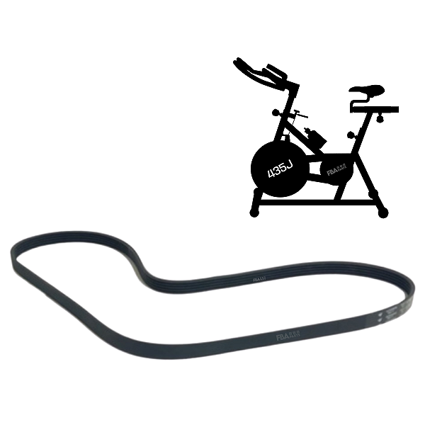 Correia Para Bicicleta Ergométrica Spinning 435J 1105 mm
