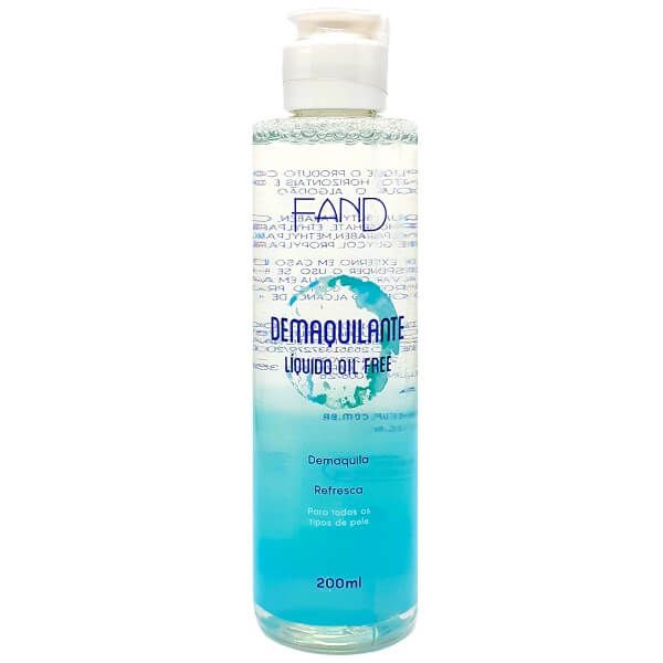 Demaquilante líquido Oil Free - Fand