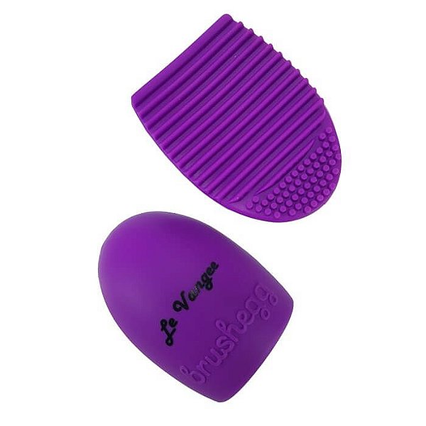 Limpador de Pincéis de silicone Roxo - Le Vangee