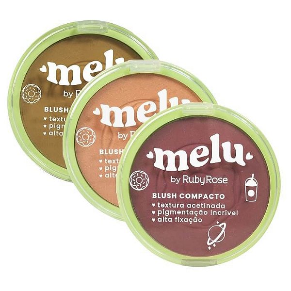 Blush Compacto - Melu