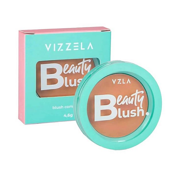 Blush compacto Beauty Blush - Vizzela