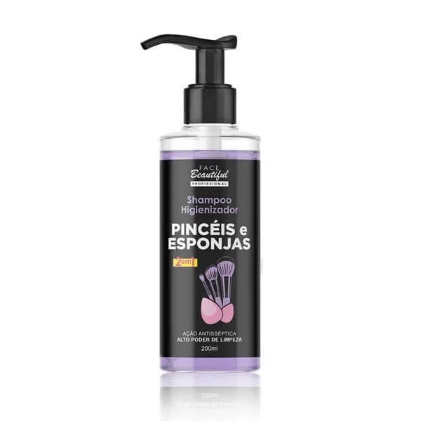 Shampoo Higienizador de pincéis - Face Beautiful