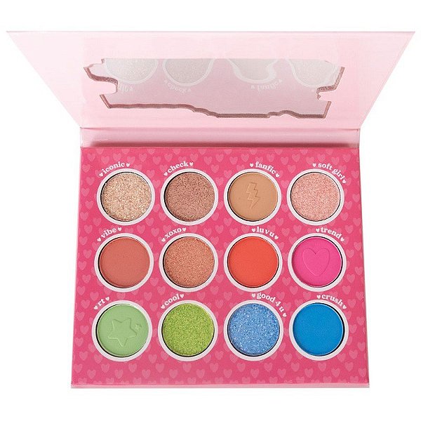 Paleta de sombras colorida - Melu - Love Store Makeup - A sua Loja de  Maquiagem Online