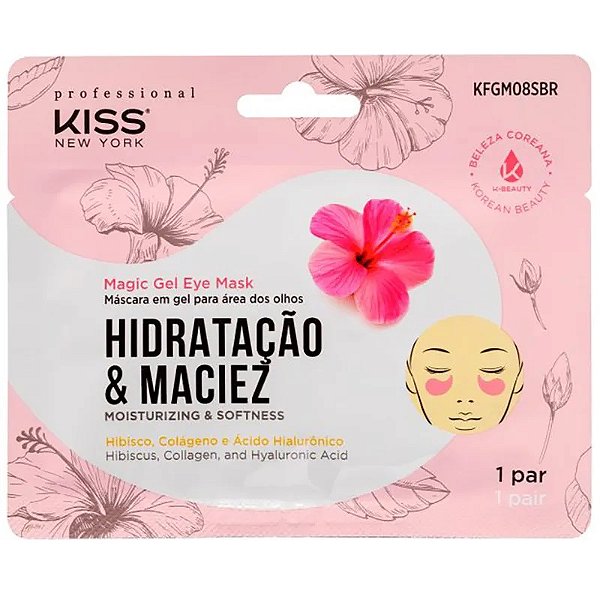 Máscara em gel para olhos Hidratação - Kiss