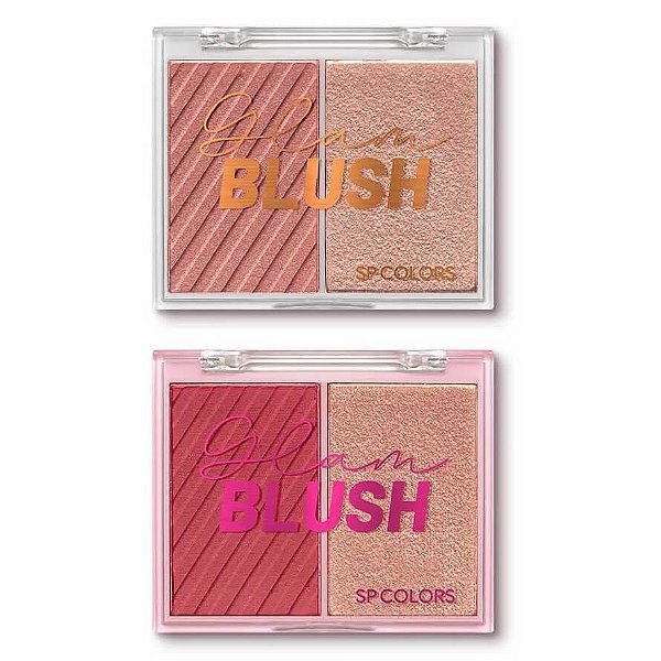 Duo de Blushes Glam - SP Colors