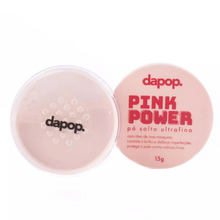 Pó solto Rosa Pink Powder - Dapop