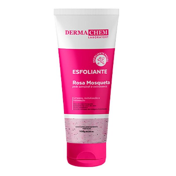 Gel Esfoliante com Rosa Mosqueta - Dermachem