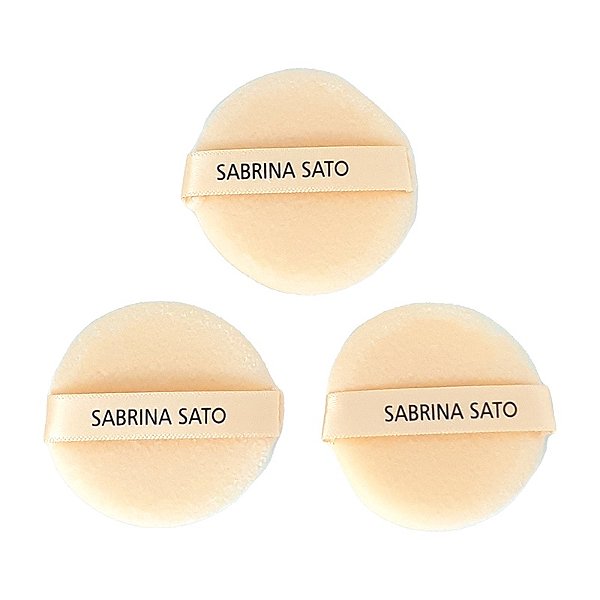 Kit com 3 esponjas aveludadas - Sabrina Sato