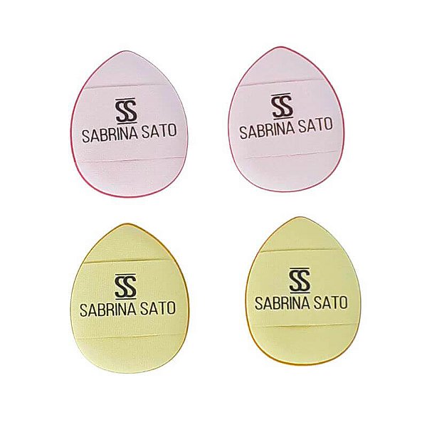 Kit com 4 esponjas de dedo - Sabrina Sato