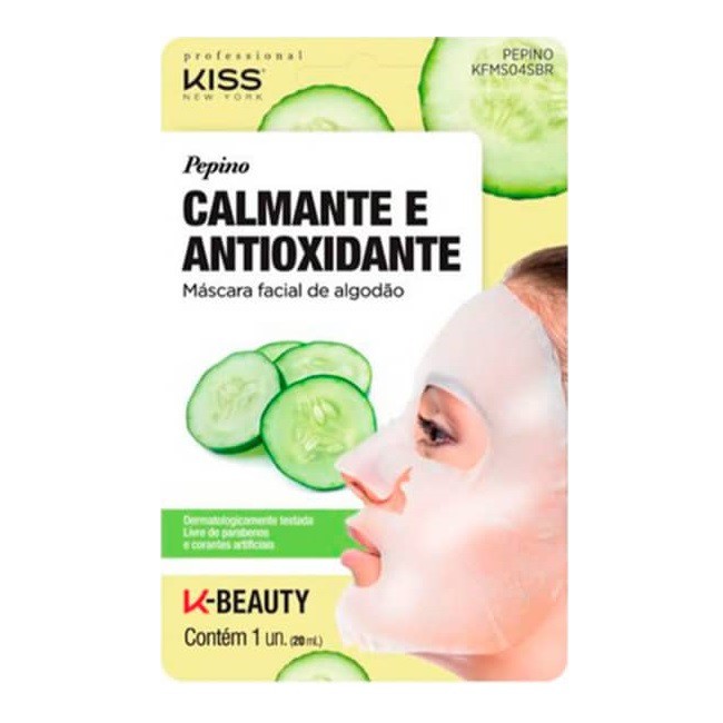 Máscara facial calmante e antioxidante - RK by Kiss