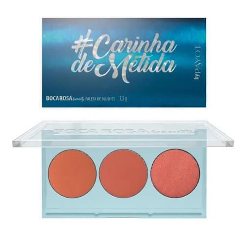 Paleta de blush #CarinhaDeMetida - Boca Rosa Beauty