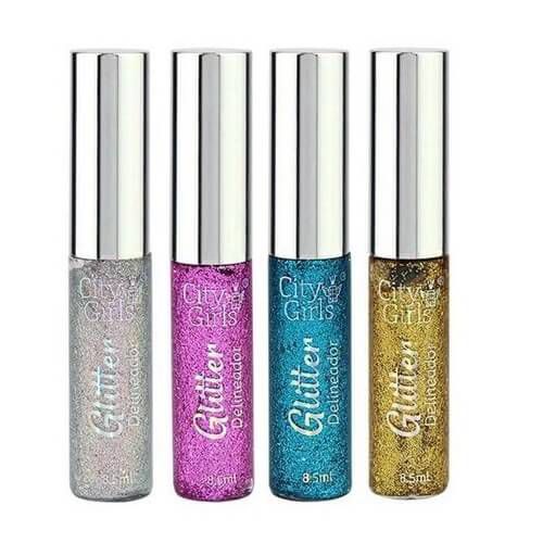 Delineador com glitter - City Girls