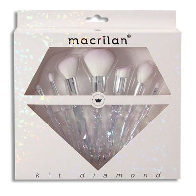 Kit de pincéis Diamond ED003 - Macrilan